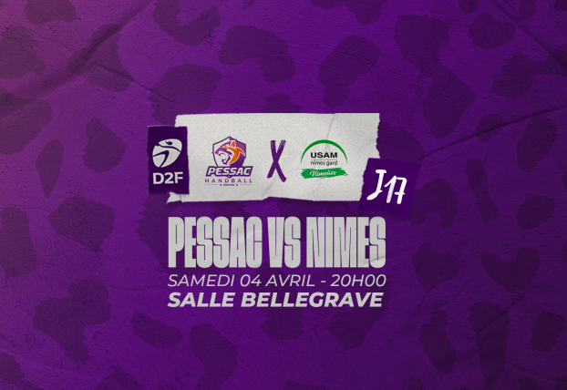 Un choc de haut vol face à l'USAM Nîmes pour le dernier match à domicile de saison régulière ! 💜