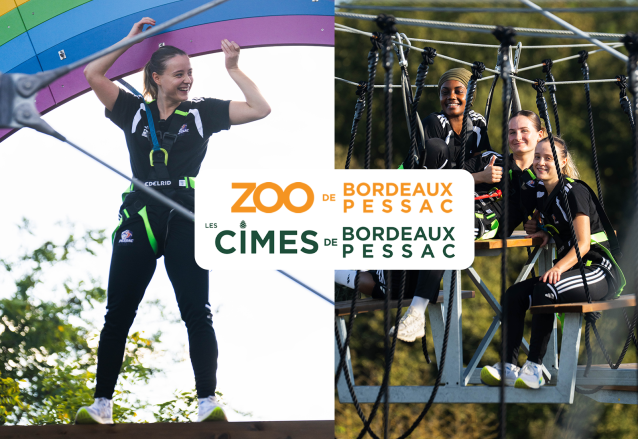 Présentation Partenaire : le nouveau parcours acrobatique du Zoo de Bordeaux Pessac ! 💜