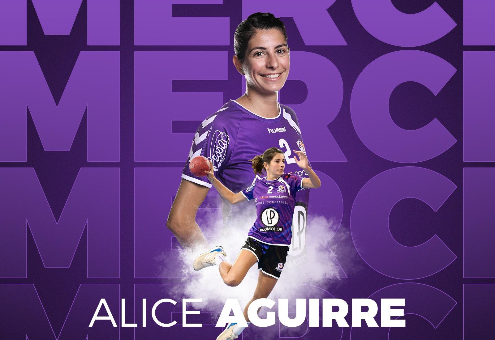 Départ N1F : Alice AGUIRRE